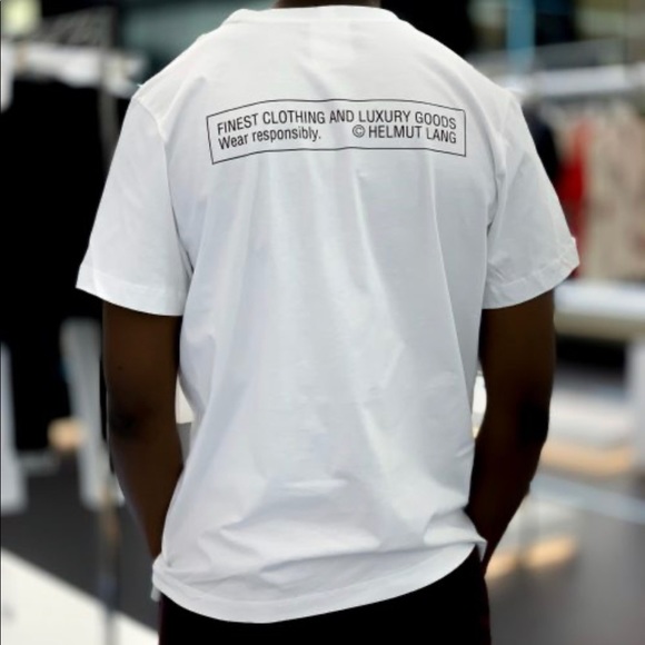 Nwt helmet lang  School Graphic T-Shirt - Picture 3 of 5